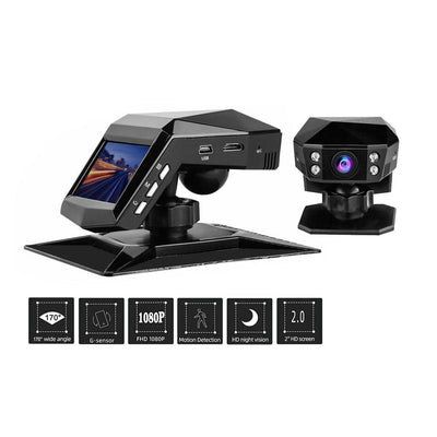 VEHEMO Car DVR Camesh 2Inch