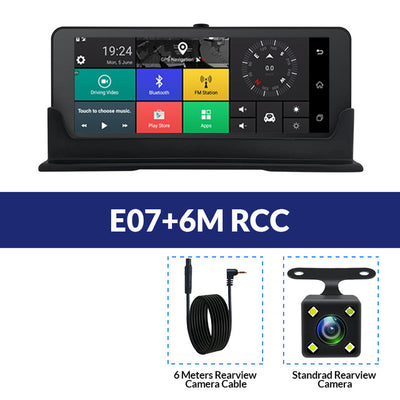 E-ACE Car DVRs 4G GPS Navigation Dashcam